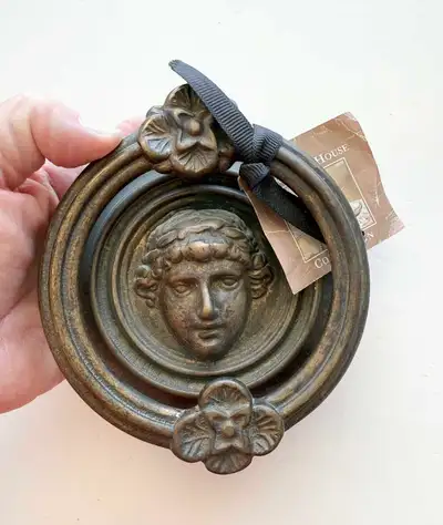 Athena Italian Brass Door Knocker, View more
