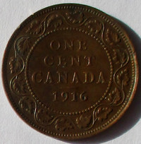 Canadian Large One Cent Coins