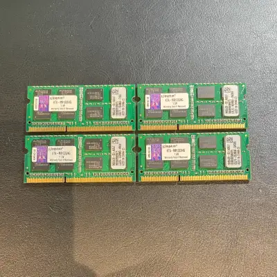 Kingston KTA-MB1333/4G 4Gb 1333Mhz PC3-10600 DDR3 SODIMM, View more