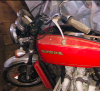 1976 Honda GL1000 GoldWing Cafe Racer Motorcycle