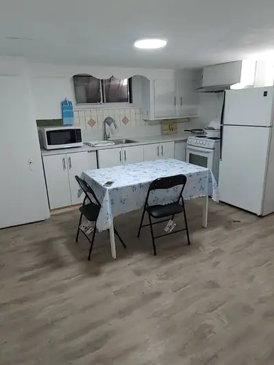 Furnished basement bedroom for rent Aug 1, at Ossington and Dupont area, 10-15 minutes walk to the O...