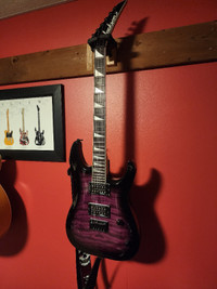Purple Jackson Guitar