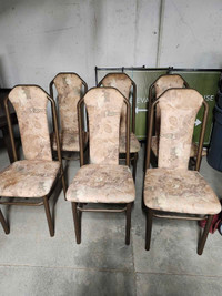 Six Kitchen chairs for sale.