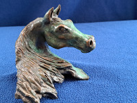Bronze d'art Tête cheval de Aline Verschuren