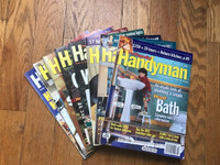 The Family Handyman Magazines. 2000 year-8 issues.