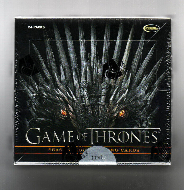 GAME OF THRONES SEASON 8 SEALED BOX dans Art et objets de collection  à Région d’Oakville/Halton