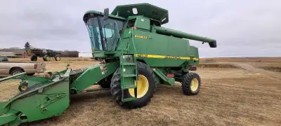 1997 JD CTS2, $12000 36ft honeybee header $12000 30ft honeybee header $12000 914 pickup header $2500...