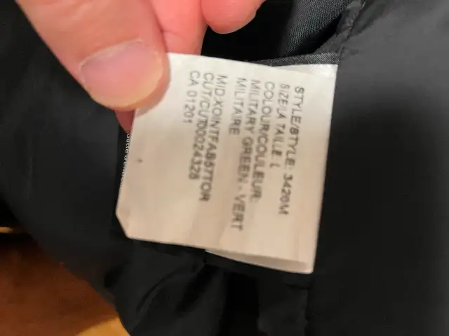 Canada Goose Chateau Parka / Military Green / Large, Men’s in Men's in City of Toronto - Image 7