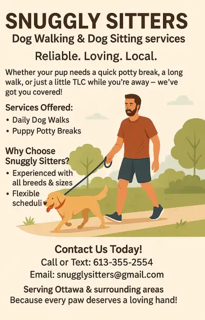 Snuggly Sitters dog walking & boarding , View more