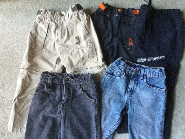 BOYS SUMMER CLOTHING (15 ITEMS 9 shirts 6 pants))  - SIZE 4 (XS) in Clothing - 4T in Hamilton - Image 2