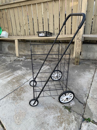 Collapsible grocery /granny cart 