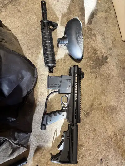 Paintball markers and tanks, View more