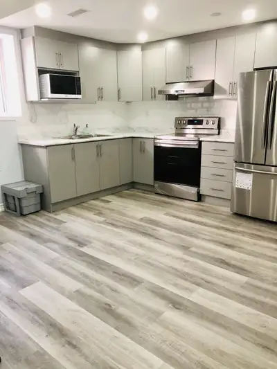 3 Bedroom legal basement apartment. Beautiful open concept with plenty of natural light coming in th...