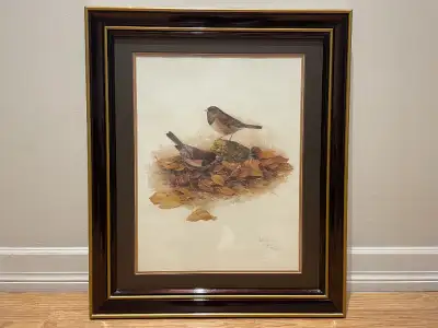 Home Decor Wall Art J.F Lansdowne Framed Signed # Lithograph, View more