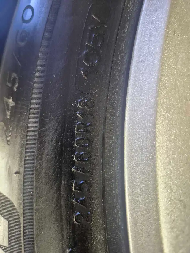 Tires and Aluminum Rims 245/60/18 in Tires & Rims in Dartmouth - Image 6