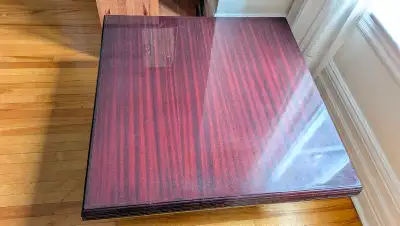 Solid Mahogany Coffee Table and End Tables, View more