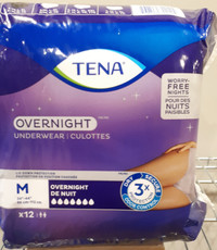 Tena Overnight Women's Medium
