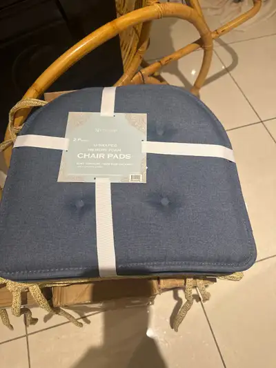 Denim U Shaped Chair Pad(6 pack), View more