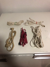 5 extension cords 