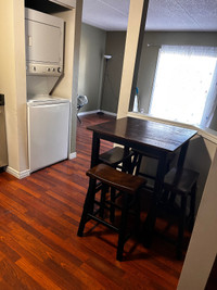 2 bed one bath condo for rent