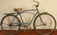 A Perfectly Rusted Vintage Garden Bike