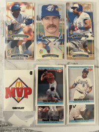 MLB 1992 McDonald’s Donruss trading card complete set + extra ca