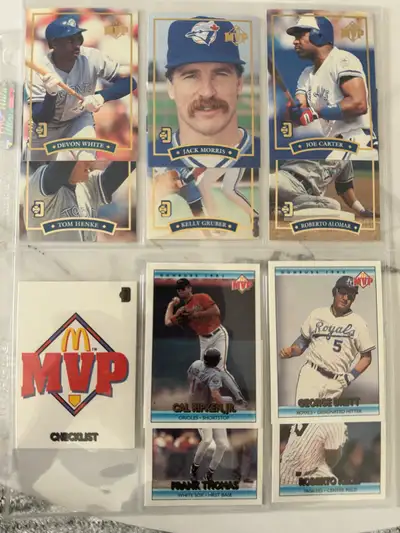MLB 1992 McDonald’s Donruss trading card complete set + extra ca, View more