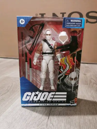 BNIB Hasbro Gi Joe classic Storm Shadow.