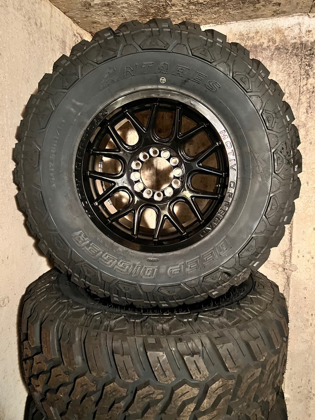 5 Brandnew 35x12.5x17 deep digers 17x9 Magnus off-road rims   in Tires & Rims in Hamilton - Image 3