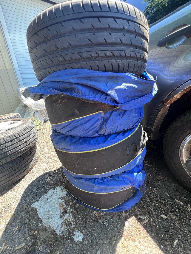 235/35z/R19  All season tires with Bmw Rims in Tires & Rims in Chatham-Kent - Image 2
