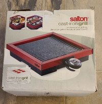 Salton Cast-Iron Grill