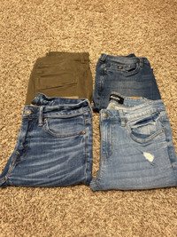 Men’s Size 28W,  NEW or LIKE NEW