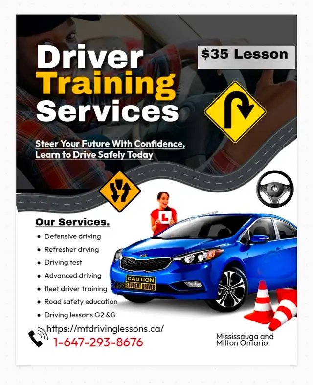 Driving instructor  Mississauga and Milton in Classes & Lessons in Mississauga / Peel Region - Image 2