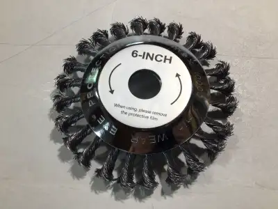 twisted wire weeding wheel, View more