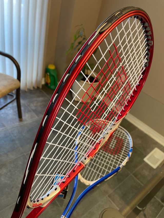 *NEW* Wilson X 1 and X Hyper Team 500 Squash Rackets in Tennis & Racquet in Mississauga / Peel Region - Image 4