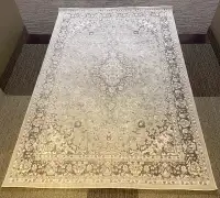 VEDBÄK Rug, low pile, light gray, 133x195 cm - Perfect Condition