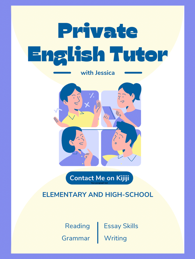 English Tutoring - Elementary and High-School In Mississauga