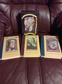 Lemony snicket Series of Unfortunate Events 1-3