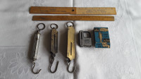 ANTIQUE, Fisherman's Scales and Rulers!
