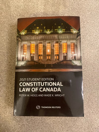 Constitutional Law of Canada (2021 Student Ed)