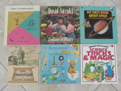 Various Children's Books - Science, Space, Christian, Facts, View more