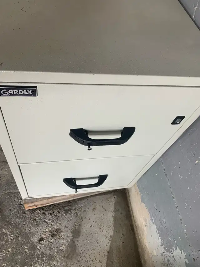 Gardex fireproof gray filing cabinet63373373414403121