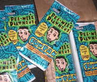 Pee Wee Herman 30 pkgs in box FUN PAK unopened cards NEW