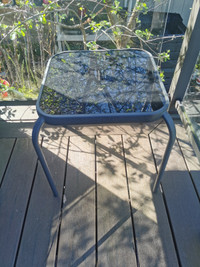 small garden table, $5