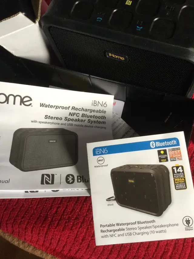 IHome Portable Bluetooth Speaker (New) in Speakers in Dartmouth - Image 6