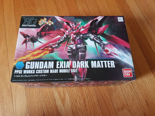 Gundam Exia dark matter 1/144 scale Gundam Model kit in Hobbies & Crafts in Owen Sound