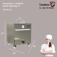 Tandoor Oven For Sale | 32x32 , 34x34, 36x36 Available