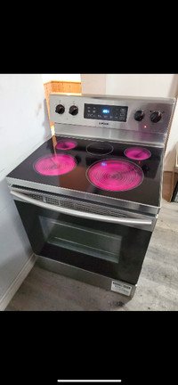 SAMSUNG 30 w freestanding electric stove range oven