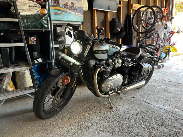 Mint 2017 Triumph Bobber only 6260km low mileage in Street, Cruisers & Choppers in Markham / York Region - Image 2