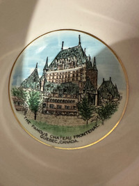 Vintage Tea Cup & Saucer - Chateau Frontenac 